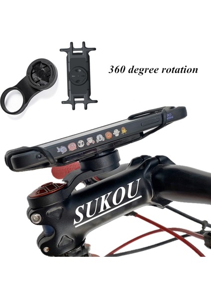 Wahoo Stili Için Braket Yol Mtb Bisiklet Kod Metre Raf Uyumlu Cep Telefonu Ciltleme Kurulu Garmin Xoss Brytonwahoo Igpsport (Yurt Dışından)
