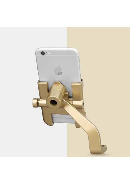 C2 Altın Stili Evrensel Bisiklet Telefon Tutucu Bisiklet Motosiklet Elektrikli Bisiklet Mobil Akıllı Telefon Tutucu Bisiklet Raf Montaj Standı Için Destek (Yurt Dışından)