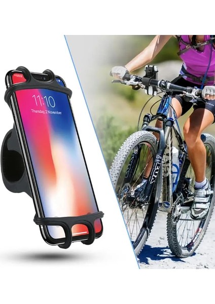 Sarı Stil Alüminyum Bisiklet Telefon Tutucu Akıllı Telefon Evrensel Cep Cep Telefonu Tutucu Bisiklet Gidon Klip Standı Gps Montaj Braketi (Yurt Dışından)