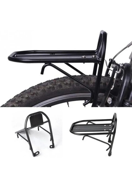 Bisiklet Ön Rafı Alüminyum Alaşımlı Bisiklet Bagaj Rafı Taşıyıcı Panniers Braketi 87HF (Yurt Dışından) fiyatları