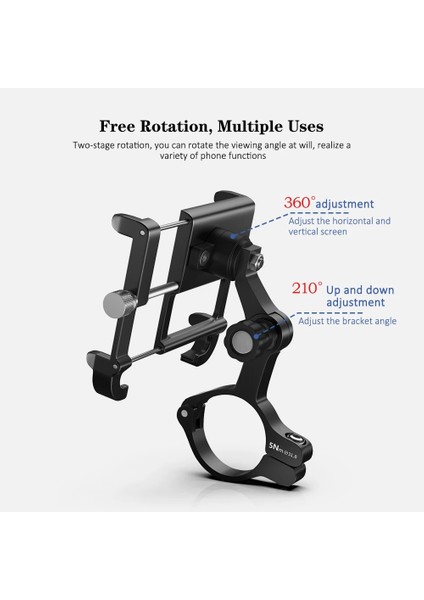 Kırmızı Stil Gub Bisiklet Bisiklet Telefon Tutacağı Alüminyum 360 ° Dönebilen Bisiklet Cep Telefonu Dağı Inç Akıllı Telefon Için Evrensel Motosiklet Tutacağı (Yurt Dışından) fırsatları