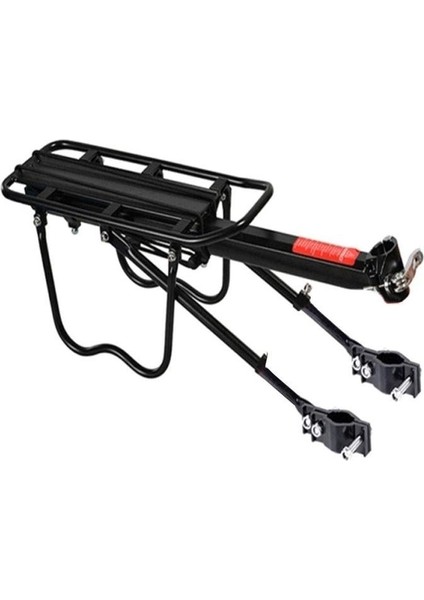 Gösterildiği Gibi Stil Bisiklet Rafı 50KG Kapasiteli Bisiklet Hızlı Bırakma Bagaj Bisiklet Arka Çamurluk Taşıyıcı Kargo Koltuğu Direği Pannier Aksesuarları Raf B0A7 (Yurt Dışından)