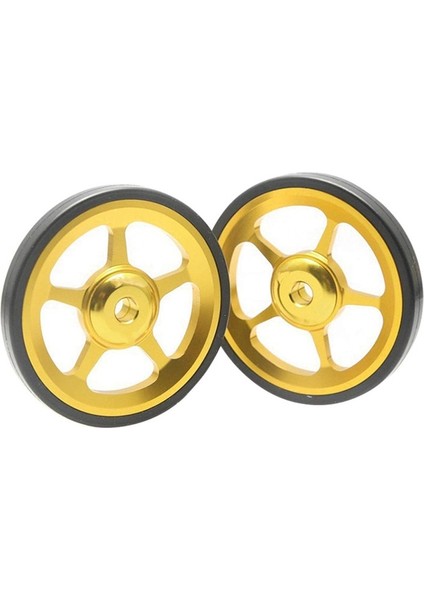 Altın ​​tekerlek Stili Brompton Litepro Için Teleskopik Çubuk Kolay Tekerlek ve Uzatma Çubuğu Brompton Arka Kargo Rafı Için Easywheel Teleskopik Çubuk (Yurt Dışından)