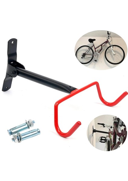 2 Adet Siyah Stil Bisiklet Depolama Rafı Duvara Monte Bisiklet Askı Kancası Katı Çelik Bisiklet Duvar Asılı Kanca Ağır Hizmet Bisiklet Rafı Mtb Aksesuarları (Yurt Dışından) indirimleri
