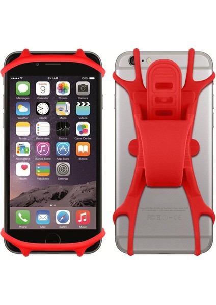 Sarı Stil Bisiklet Silikon Cep Telefonu Tutucu Evrensel Bisiklet Gidon Montaj Bandı Mobil Destek Gps Klipsi Xiaomi Huawei iphone Için (Yurt Dışından)