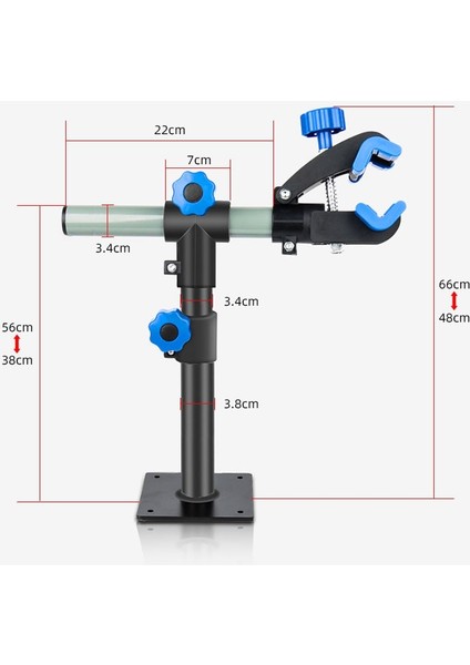 RCK050 Stili Bisiklet Duvarı O Masaüstü Montajlı Telesko° Döndürme 30KG Yatay Dikey Park Servis Standı Paslanmaz Çelik Cıvatalar (Yurt Dışından)