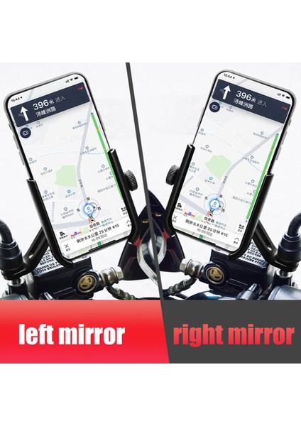Gidon Stili 360 Derece Dönebilen Bisiklet Gidon Telefon Tutucu Motosiklet Destek Braketi Bisiklet Cep Cep Telefonu Tutucu Standı (Yurt Dışından)