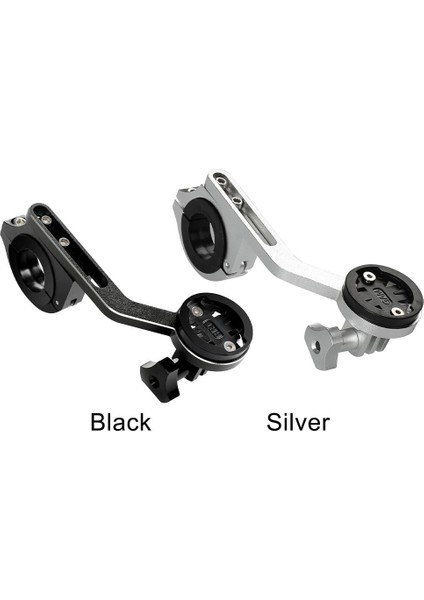 Siyah Stil Gps Tutucu Gidon El Feneri Bisiklet Bilgisayarı Montaj Braketi Spor Kamera Uzatma Kilometre Sayacı Out Ön Garmin Edge Için Fit (Yurt Dışından) fırsatları