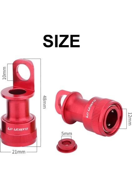 Siyah Stil Litepro Hızlı Bırakma Pedalı Tutucu Toka Alüminyum Alaşımlı Taşınabilir Çerçeve Montaj Adaptörü Brompton Mks Için Hızlı Bırakma Tabanı (Yurt Dışından) fırsatları
