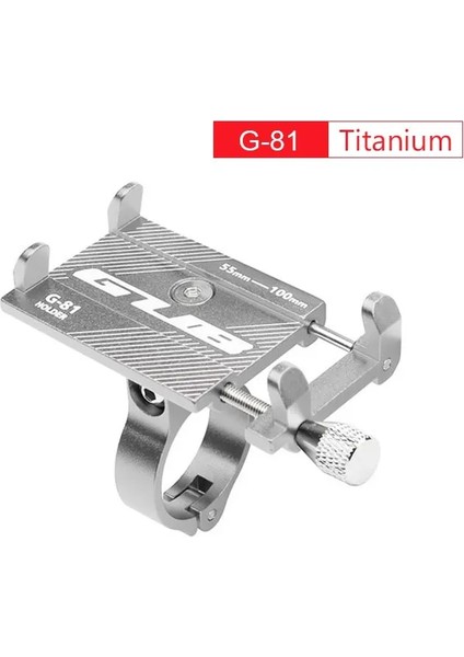 G81 Titanyum Stili Gub Bisiklet Aksesuarları Artı 6 Alüminyum Bisiklet Telefon Montaj Braketi Martphone Için Ayarlanabilir Bisiklet Telefon Standı Tutucu (Yurt Dışından) fiyatları