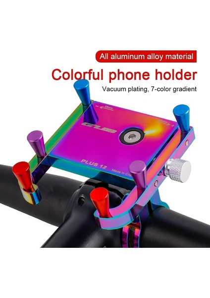 No.4 Tarzı Gub Plus 15 Bisiklet Cep Telefonu Desteği Alüminyum Alaşımlı Bisiklet Cep Telefonu Tutucu Kaymaz Mtb Telefon Montaj Standı Sürme Ekipmanları (Yurt Dışından) modelleri