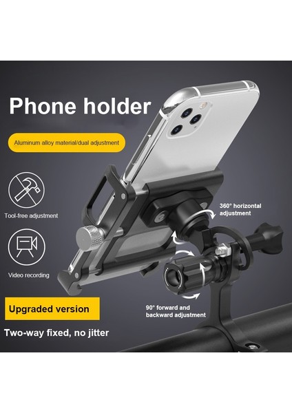 No.4 Tarzı Gub Plus 15 Bisiklet Cep Telefonu Desteği Alüminyum Alaşımlı Bisiklet Cep Telefonu Tutucu Kaymaz Mtb Telefon Montaj Standı Sürme Ekipmanları (Yurt Dışından) indirimleri