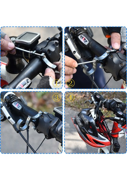 1 Adet Siyah Stil 2 Adet Bisiklet Evrensel Kanca Motosiklet Asılı Çanta Pençe Kanca Çok Fonksiyonlu Dönebilen Kask Kancası Bisiklet Alaşımlı Askı Kask Kancası (Yurt Dışından) fiyatları