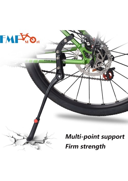 Bir Stil 1 Adet Ayarlanabilir Mtb Yol Bisikleti Kickstand Park Rafı Dağ Bisikleti Desteği Yan Tekme Standı Ayak Brace Bisiklet Aksesuarları # G3 (Yurt Dışından)