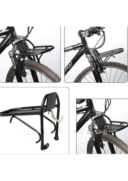 No.1 Tarzı Bisiklet Bisiklet Bisiklet Ön Raf Taşıyıcı Panniers Çanta Bagaj Raf Braketi Gövde Alüminyum Alaşımlı Mtb Yol Bisiklet Parçaları (Yurt Dışından) indirimleri