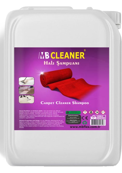 MB Cleaner Halı Şampuanı 5 Lt