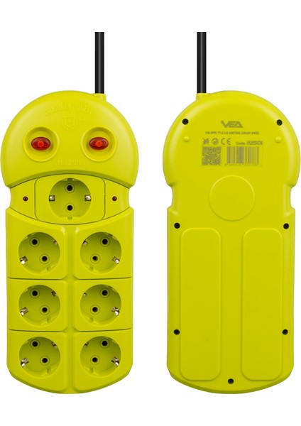 Shopzum Vea VE-970 7li 1.5 Metre Grup Priz