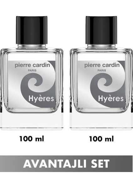 Hyeres 100 ml Erkek Parfüm 2'li Set