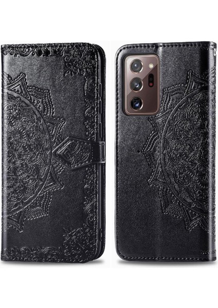 Samsung Not 20 Için Kılıf Ultra Basit Iş Deri Kılıf Kapak Çevirin (Yurt Dışından)