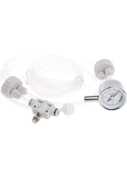 Bir Stil Akvaryum Dıy Co2 Jeneratör Sistemi Kitleri Su Yosunu Bitkiler Solenoid Valf ile Difüzör Balık Tankı Regülatörü Aksesuarları (Yurt Dışından)