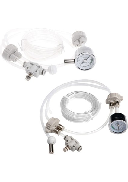 Bir Stil Akvaryum Dıy Co2 Jeneratör Sistemi Kitleri Su Yosunu Bitkiler Solenoid Valf ile Difüzör Balık Tankı Regülatörü Aksesuarları (Yurt Dışından) modelleri