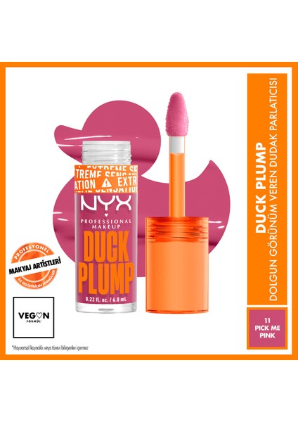 Duck Plump Dolgun Görünüm Veren Dudak Parlatıcısı - 11 Pick Me Pink