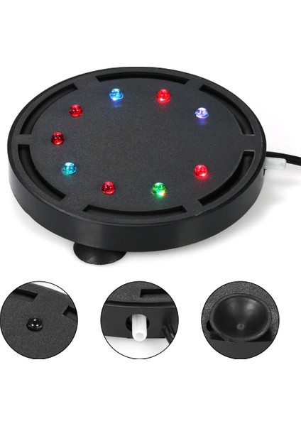 H21577M Stili Dadypet Akvaryum LED Aydınlatma Dalgıç Hava Kabarcık Işık Renkli Dekorasyon Akvaryum Balık Tankı Işık Balık Sucul Pet Kaynağı (Yurt Dışından) indirimleri