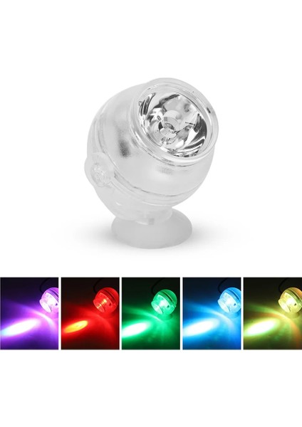 Ap-02 Stili LED Akvaryum Küçük Spot Renkli Renk Değiştiren LED Akvaryum Işığı Renkli Degrade Akvaryum Işığı Dalış Lambası (Yurt Dışından) fiyatları