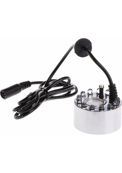 12 LED Renkli Işık Ultrasonik Mist Maker Sisleyici Su Çeşmesi Gölet Dekor Akvaryum Balık Tankı Malzemeleri (Yurt Dışından) fiyatları
