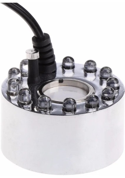 12 LED Renkli Işık Ultrasonik Mist Maker Sisleyici Su Çeşmesi Gölet Dekor Akvaryum Balık Tankı Malzemeleri (Yurt Dışından) fırsatları
