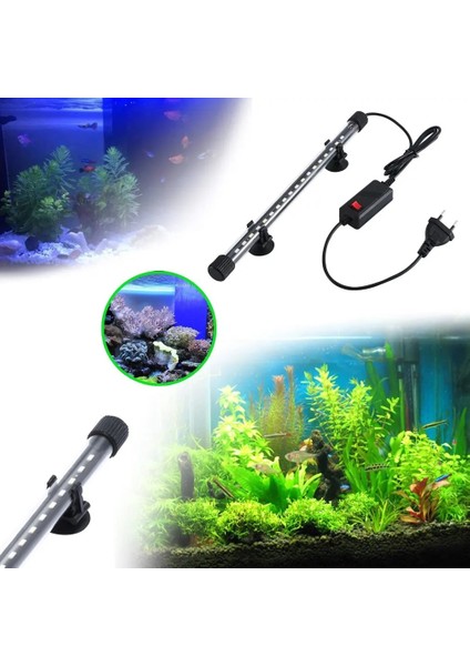 Bordo Tarzı Akvaryum Işık LED Su Geçirmez Balık Tankı Lambası Sualtı Dalgıç Rgb Balık Aydınlatma Akvaryum Dekor Tesisi cm 230V Ab (Yurt Dışından) modelleri