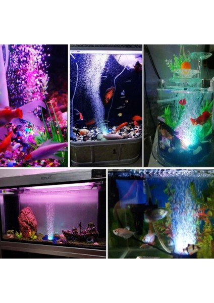H21577L Stili Dadypet Akvaryum LED Aydınlatma Dalgıç Hava Kabarcık Işık Renkli Dekorasyon Akvaryum Balık Tankı Işık Balık Sucul Pet Kaynağı (Yurt Dışından) fırsatları