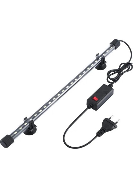 EU18CM Beyaz Kırmızı Stil Balık Tankı Aydınlatma Amfibi LED Akvaryum Lambası Küçük Çift Kullanımlı Çim Lambası Yüksek Frekanslı Cam Tüp Arowana Lambası (Yurt Dışından)