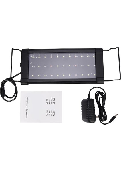 Abd Fiş Stili Usukeuau Fiş LED Akvaryum Işık Çok Renkli Tam Spektrum 30CM Balık Tankı Su Bitkisi Büyümek Lamba Akvaryum Aksesuarları D30 (Yurt Dışından) modelleri