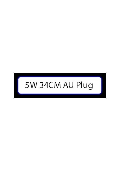 34CM 5W Au Fiş Tarzı Sualtı LED Akvaryum Işığı, Balık Tankı Bitki Akvaryum Lambası Dalgıç LED Işık Bar Şerit Lambası, Su Geçirmez LED Akvaryum Lambası (Yurt Dışından)