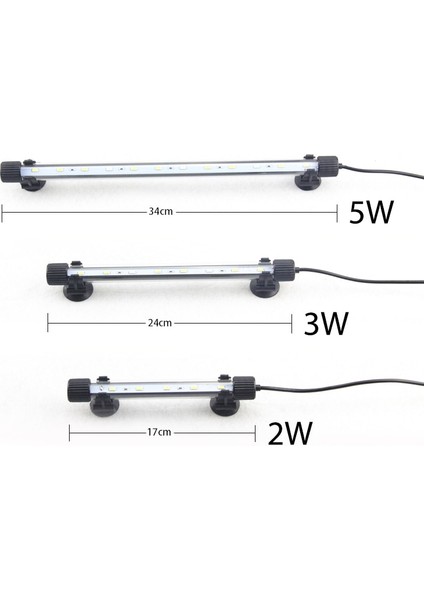 34CM 5W Au Fiş Tarzı Sualtı LED Akvaryum Işığı, Balık Tankı Bitki Akvaryum Lambası Dalgıç LED Işık Bar Şerit Lambası, Su Geçirmez LED Akvaryum Lambası (Yurt Dışından)