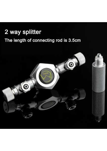 2 Yönlü Stil Paslanmaz Çelik Çok Yönlü Akvaryum Co2 Bölücü Distribütör Çek Valf Solenoid Valf Co2 Regülatörü Rektör Balık Tankı Aksesuarı (Yurt Dışından) fiyatları