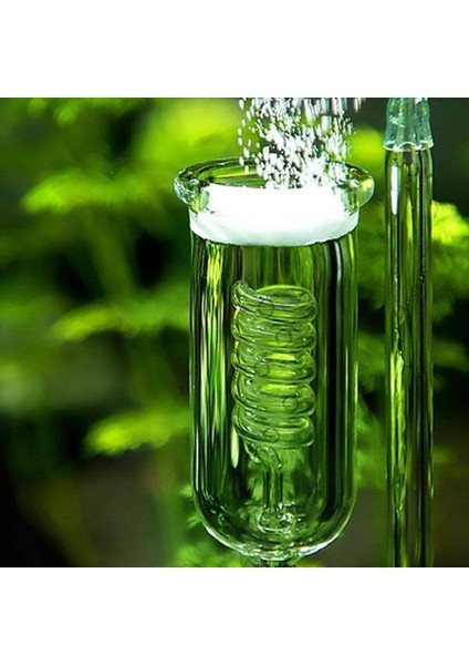B Tarzı Cam Co2 Difüzör Akvaryum Için Kabarcık Sayacı Dikilen Tank Co2 Jeneratör Silindir Akvaryum Aksesuarları Için Difüzör F9X6 (Yurt Dışından)