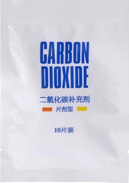 Beyaz Stil Akvaryum Co2 Tablet Karbon Dioksit Takviyeleri Balık Tankı Difüzör Su Tesisleri (Yurt Dışından)