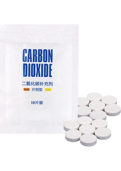 Beyaz Stil Akvaryum Co2 Tablet Karbon Dioksit Takviyeleri Balık Tankı Difüzör Su Tesisleri (Yurt Dışından) fırsatları