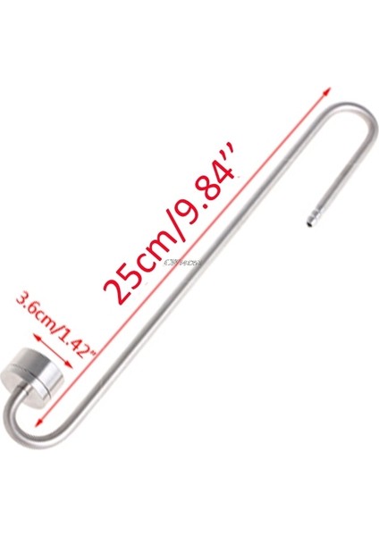 L250 Stili Akvaryum Ultra Ince Paslanmaz Çelik Co2 Difüzörü Mükemmel Co2 Çözünme Hızı (Yurt Dışından) fiyatları