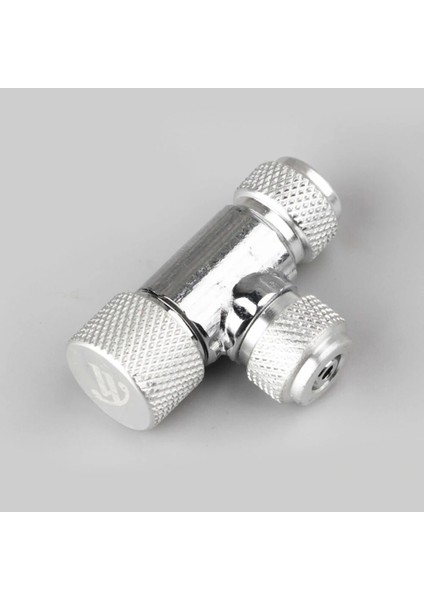 Çift Kafa Stili Küçük Sayaç Kabarcık Vana Akvaryum Çift Kafa Regülatörü Difüzör Co2 Dıy Kolay Kurulum Dayanıklı Hava Pompası Tek Kafa Aksesuar (Yurt Dışından)