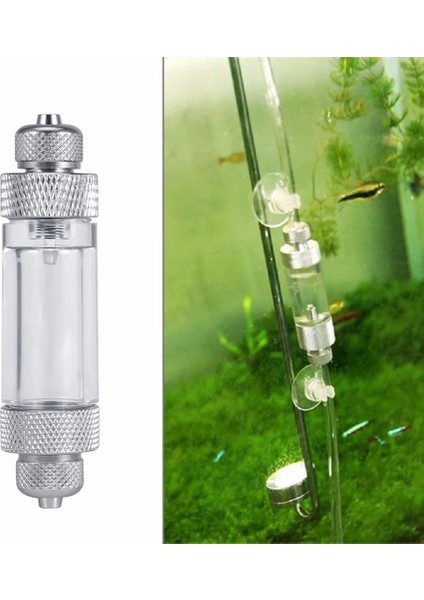 Çift ​​kafa Stili Çek Valf-Regülatör Difüzör Reaktör Tek Başlı Veya Çift Başlı Akvaryum Co2 Kabarcık Sayacı Hava Pompası Aksesuarları (Yurt Dışından) modelleri