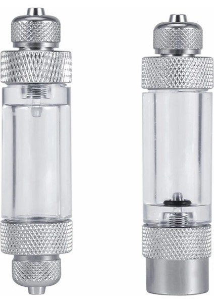 Çift ​​kafa Stili Çek Valf-Regülatör Difüzör Reaktör Tek Başlı Veya Çift Başlı Akvaryum Co2 Kabarcık Sayacı Hava Pompası Aksesuarları (Yurt Dışından) indirimleri