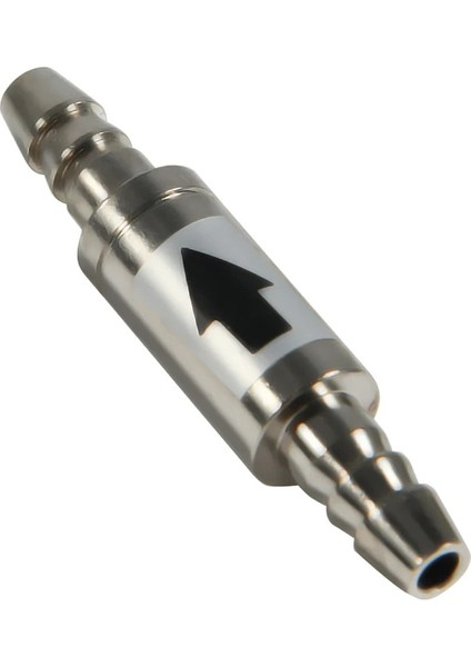 Dia0.8x 4cm Tarzı Co2 Ekipmanı Için Paslanmaz Çelik Çekvalf, 4mm Akvaryum Su Vanası Sisteme Dönüşsüz Su Co2 Akvaryum Sistemi (Yurt Dışından)