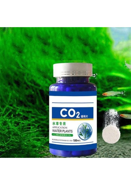 60 Adet Stil Adet Akvaryum Co2 Tablet Karbon Dioksit Difüzör Su Tesisi Için Çim Balık Tankı Aksesuarları Bitki Çim Tankı Yüksek (Yurt Dışından) modelleri