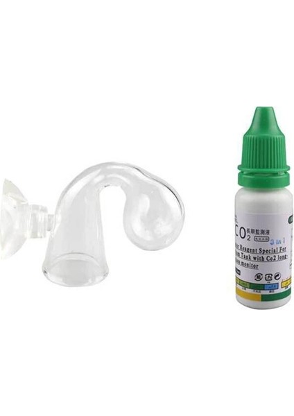 Bir Stil 15ML Akvaryum Co2 Göstergesi Çözüm Monitörü Sıvı Cam Karbon Dioksit Denetleyicisi Balık Tankı Bitkileri Yaşam Koşullu Sıvı (Yurt Dışından)