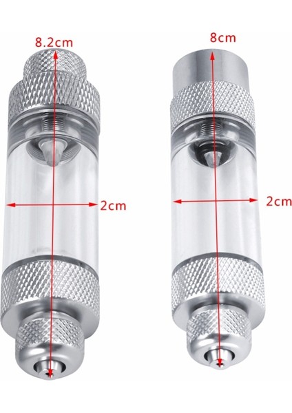 Tek Kafa Stili Çek Valf-Regülatör Difüzör Reaktör Tek Başlı Veya Çift Başlı Akvaryum Co2 Kabarcık Sayacı Hava Pompası Aksesuarları (Yurt Dışından) fırsatları