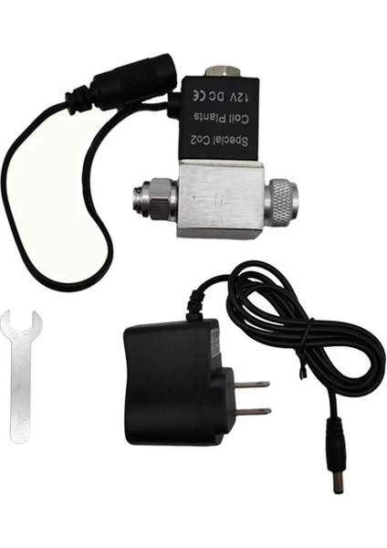 Siyah Stil 220V Co2 Diy Akvaryum Manyetik Solenoid Valf Co2 Sistemi Regülatör Vana Anahtarı Akvaryum Aksesuarları Balık Tankı Su Tesisi Için (Yurt Dışından)