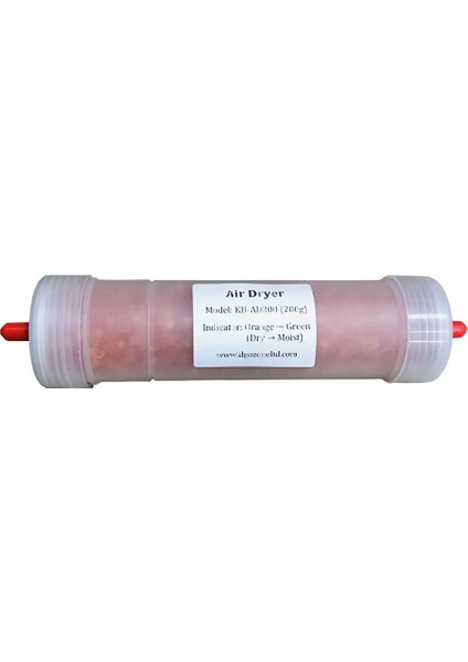 200ML Silika Hava Kurutucu Silikon Filtre Turuncu Boncuk Ozon Aksesuarı KH-AD200 Dgozone (Yurt Dışından)